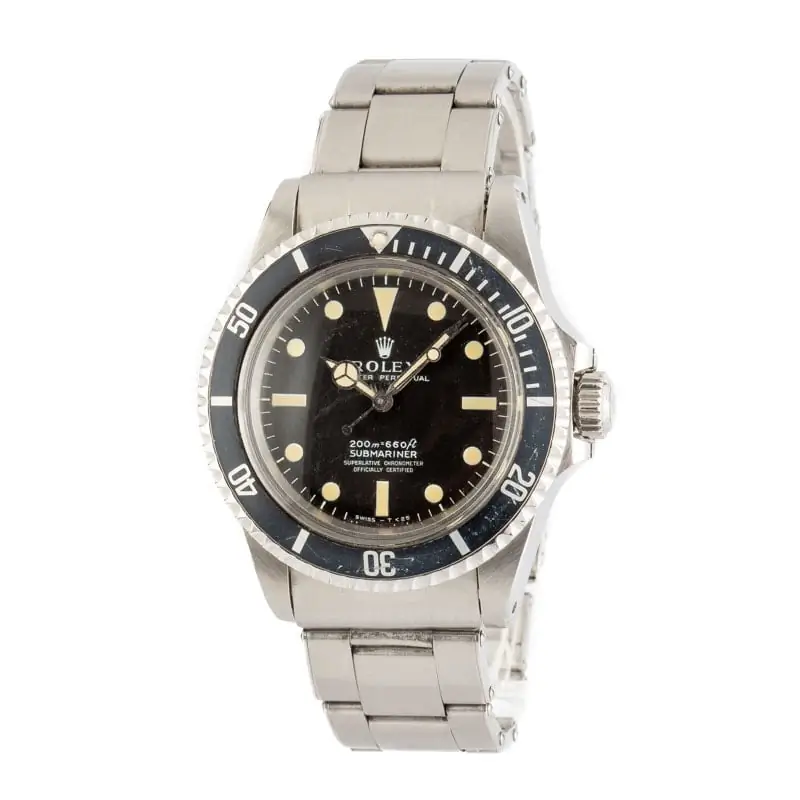 Vintage Rolex Submariner 5512 40MM Stainless Steel Watch