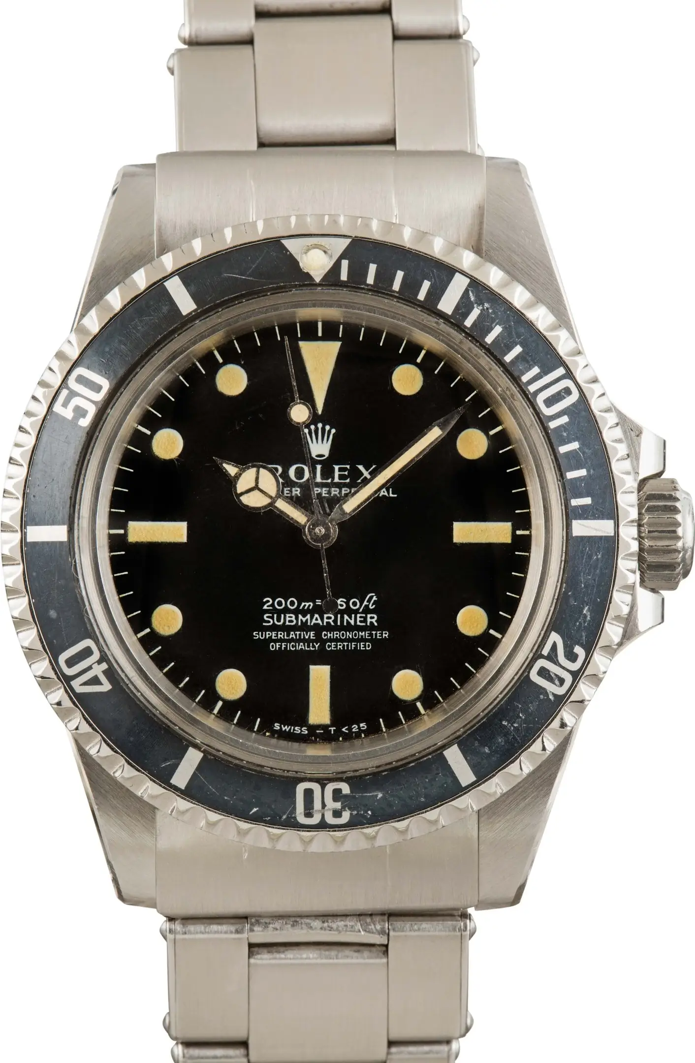 Vintage Rolex Submariner 5512 40MM Stainless Steel Watch