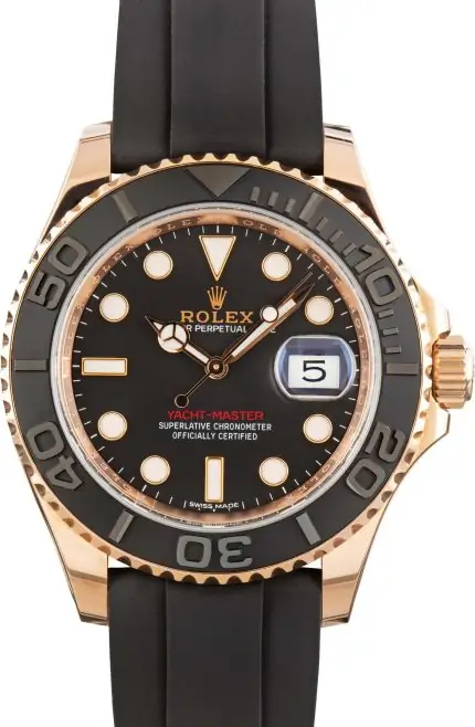 Clean Factory Supreme Rolex Yacht-Master 116655 Rose Gold Clone