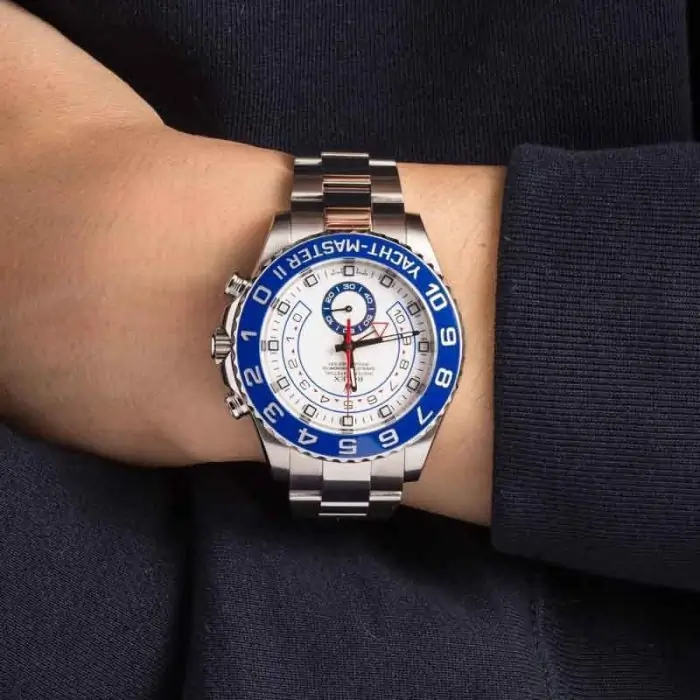 Cheapest Rolex Yacht-Master II 116680 Blue Ceramic Super Clone - Image 5