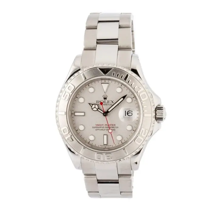 Cheapest Supreme Rolex Yacht-Master 40mm Platinum Bezel 16622 - Image 2