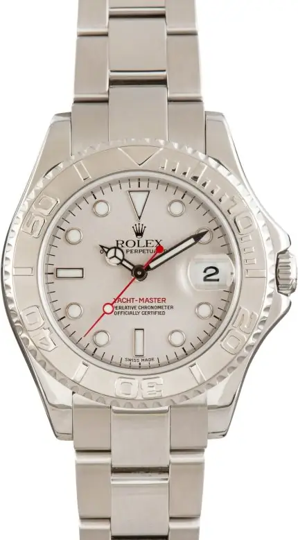 Cheapest Rolex Yacht-Master 168622 Platinum Bezel 35mm