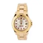 Clean Factory Supreme Rolex Yacht-Master 168628 MOP Ruby Dial - Image 3