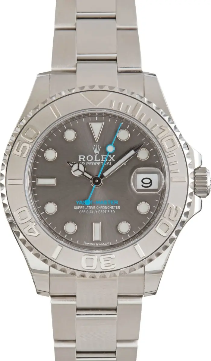 Cheapest Rolex Yacht-Master 37 Slate Dial Super Clone - Image 2