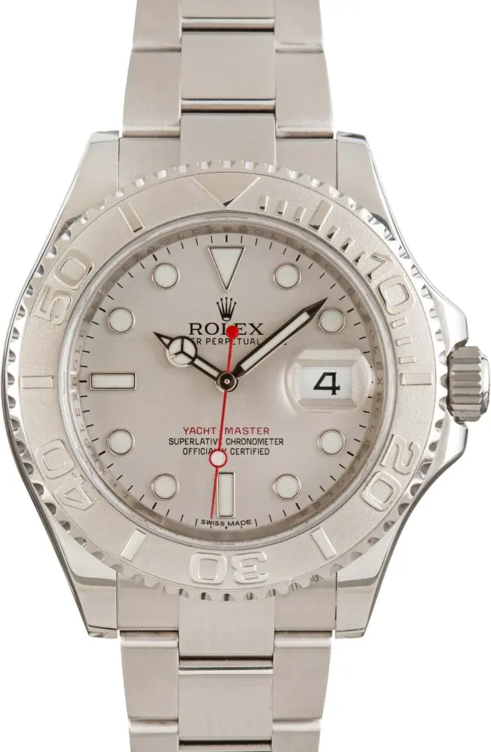 Cheapest Supreme Rolex Yacht-Master 40mm Platinum Dial 116622 - Image 2