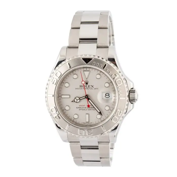 Cheapest Rolex Yacht-Master 116622 Platinum Dial Super Clone - Image 3