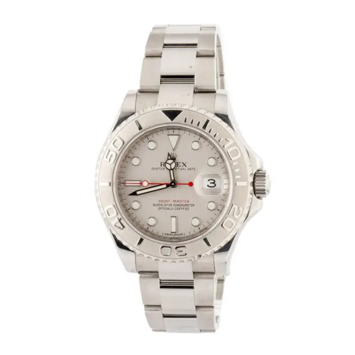 Cheapest Supreme Rolex Yacht-Master 40mm Platinum Dial 116622 - Image 3
