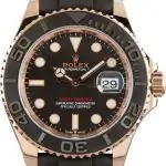 Supreme Rolex Yacht-Master 40mm Everose Gold Black Dial 126655