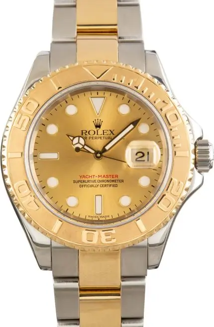 Cheapest Rolex Yacht-Master 40 16623 Champagne Dial Super Clone