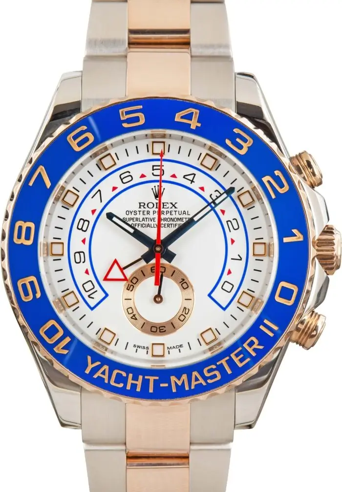 Cheapest Rolex Yacht-Master II 44mm Steel Rose Gold Super Clone - Image 2