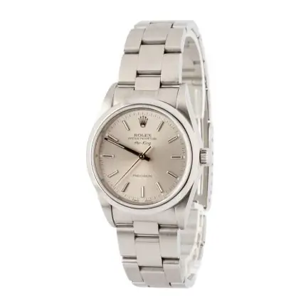 Cheapest Rolex Air-King 14000 Silver Dial 34mm Stainless Steel