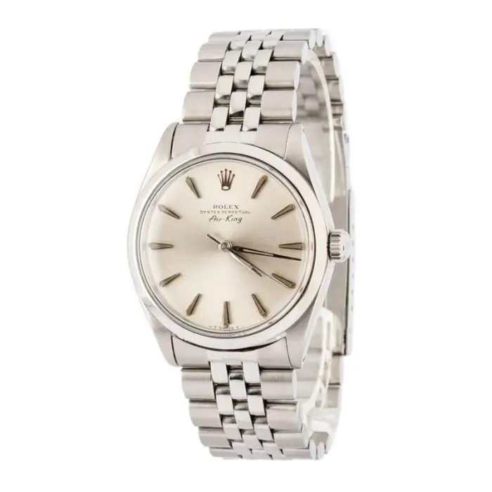 Cheapest Rolex Air-King 5500 Silver Dial 34mm Vintage - Image 3
