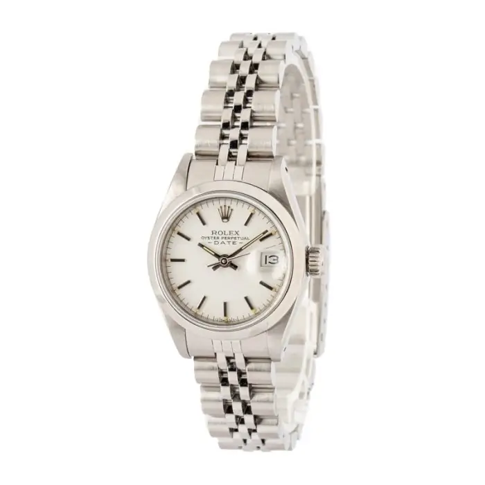Cheapest Supreme Rolex Date 69160 White Dial 26mm - Image 3