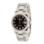 Clean Factory Supreme Rolex Datejust 126234 Black Diamond Dial - Image 3