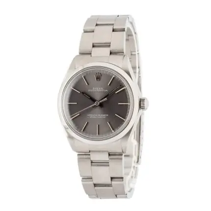 Cheapest Supreme Rolex Oyster Perpetual 34mm 1002 Slate Dial