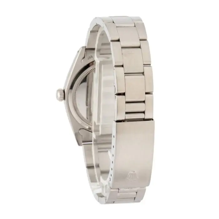 Cheapest Rolex Oysterdate 6694 Silver Dial Vintage 34mm - Image 4
