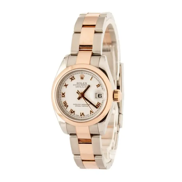 Cheapest Supreme Rolex Lady Datejust 179161 White Roman Dial - Image 3