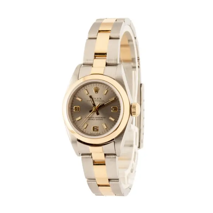 Clean Factory Supreme Rolex Oyster Perpetual 76183 Slate Dial 24mm - Image 3