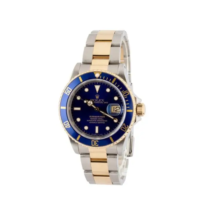 Cheapest Rolex Submariner 16613 Blue Dial Steel Gold 1997 - Image 3