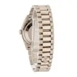 Clean Factory Supreme Rolex Day-Date 36 White Gold Silver Dial - Image 4