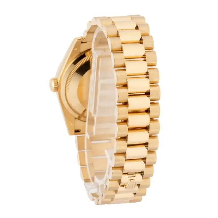 Clean Factory Supreme Rolex Day-Date 36 Yellow Gold 118238 - Image 4