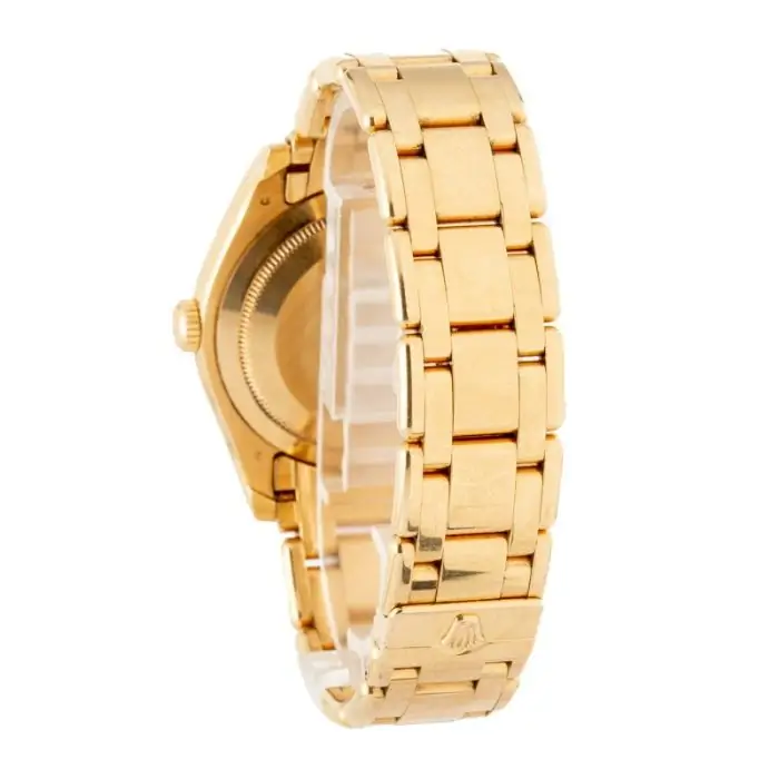 Cheapest Rolex Day-Date 18948 Yellow Gold Masterpiece Clone - Image 4