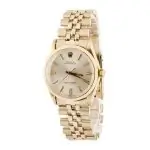 Cheapest Rolex Oyster Perpetual 34 1005 Yellow Gold Vintage - Image 3