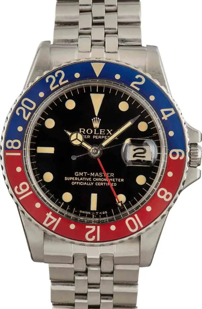 Vintage 1966 Rolex Pepsi GMT-Master 1675 Super Clone - Image 2