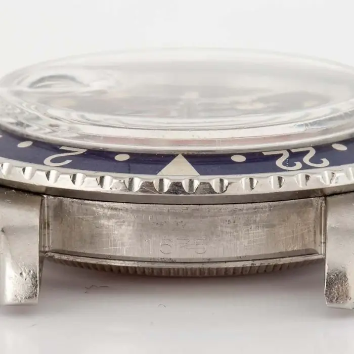Vintage Rolex GMT-Master 1675 Pepsi Stainless Steel Watch - Image 7