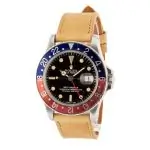 Vintage Rolex GMT-Master 1675 Pepsi Stainless Steel Watch - Image 3