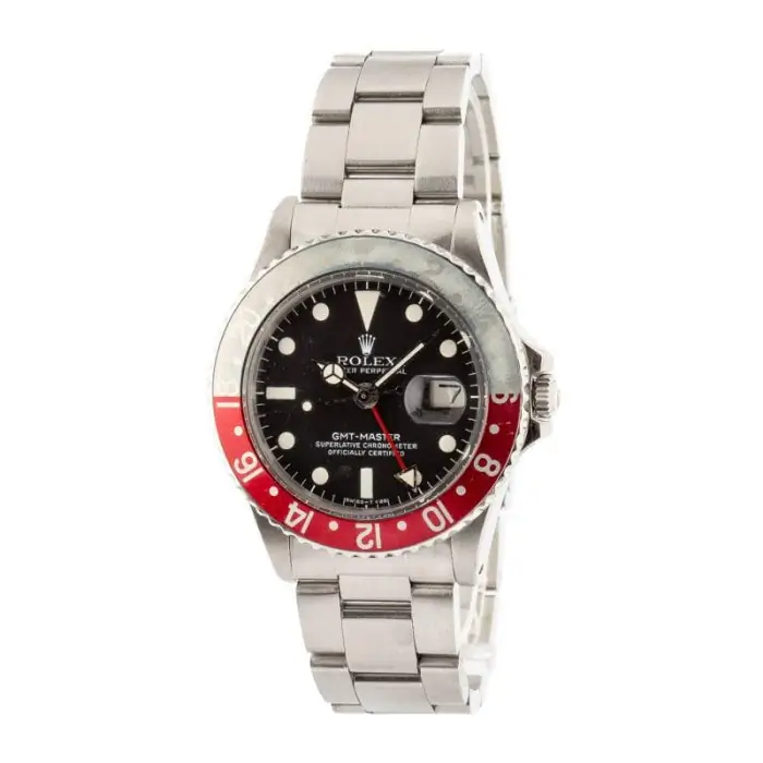 Vintage Rolex GMT-Master 1675 Pepsi Stainless Steel 1978 - Image 3