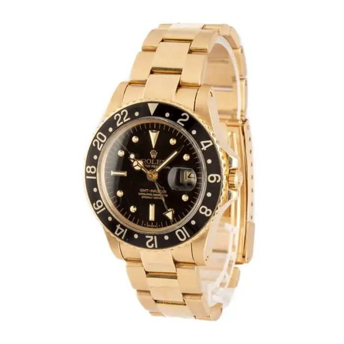 Cheapest Rolex GMT-Master 1675 Nipple Dial 1978 Gold - Image 3