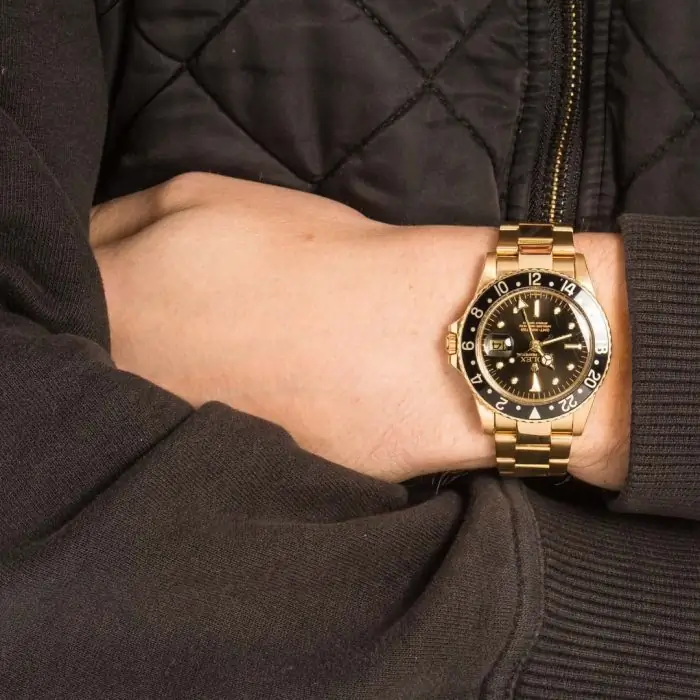 Cheapest Rolex GMT-Master 1675 Nipple Dial 1978 Gold - Image 10