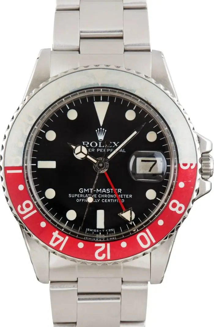 Vintage Rolex GMT-Master 1675 Pepsi Stainless Steel 1978 - Image 2