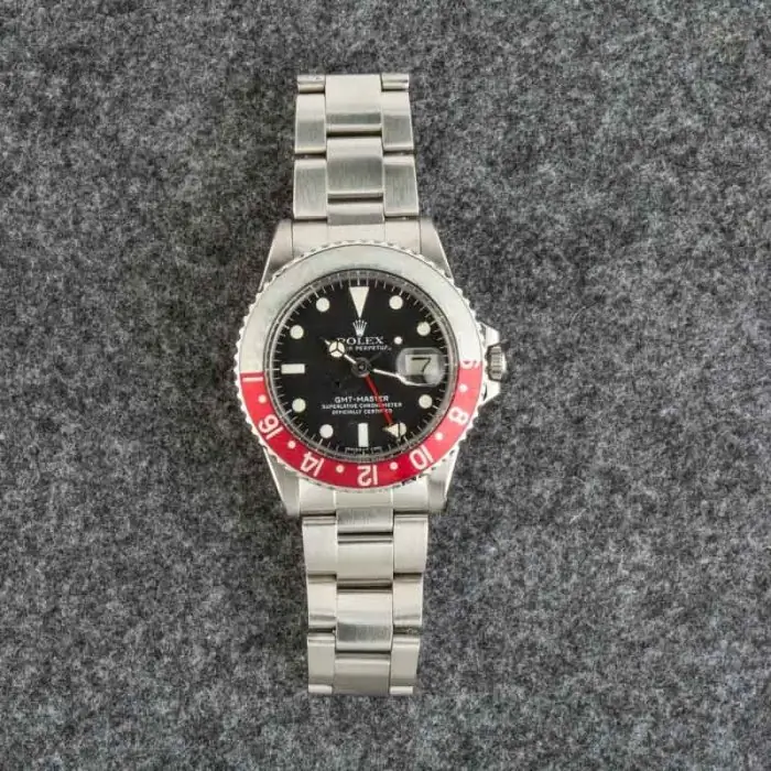 Vintage Rolex GMT-Master 1675 Pepsi Stainless Steel 1978 - Image 10