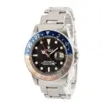 Vintage Rolex GMT-Master 1675 Pepsi Stainless Steel Watch - Image 3