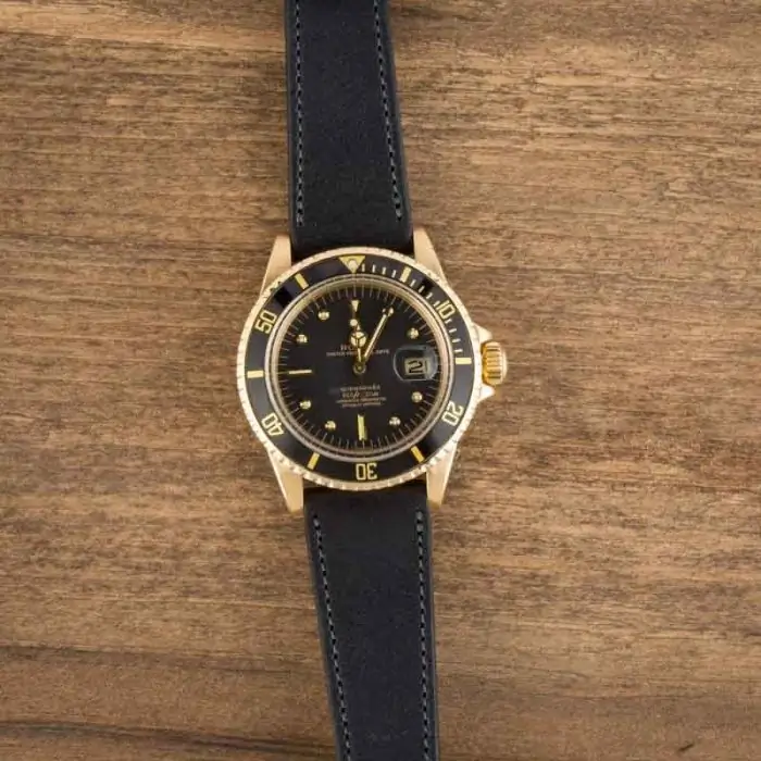 Cheapest Supreme Rolex Submariner 1680 Yellow Gold Clone - Image 9