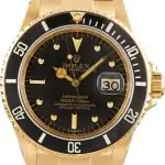 Clean Factory Supreme Rolex Submariner 16808 Gold Clone