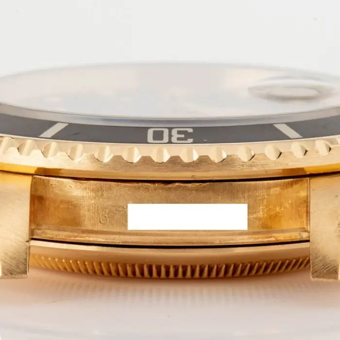 Clean Factory Supreme Rolex Submariner 16808 Gold Clone - Image 7