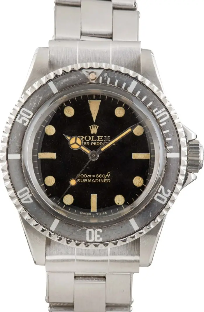 Vintage Rolex Submariner 5513 Black Dial 1966 Supreme Replica - Image 2
