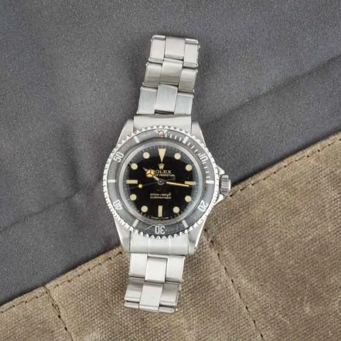 Vintage Rolex Submariner 5513 Black Dial 1966 Supreme Replica - Image 10