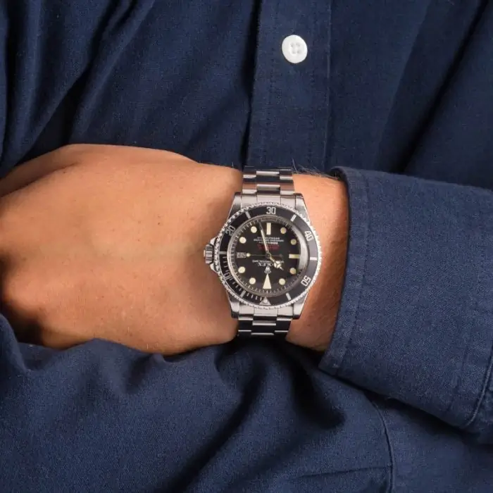 Vintage Rolex Sea-Dweller 1665 Double Red Mens Watch - Image 10